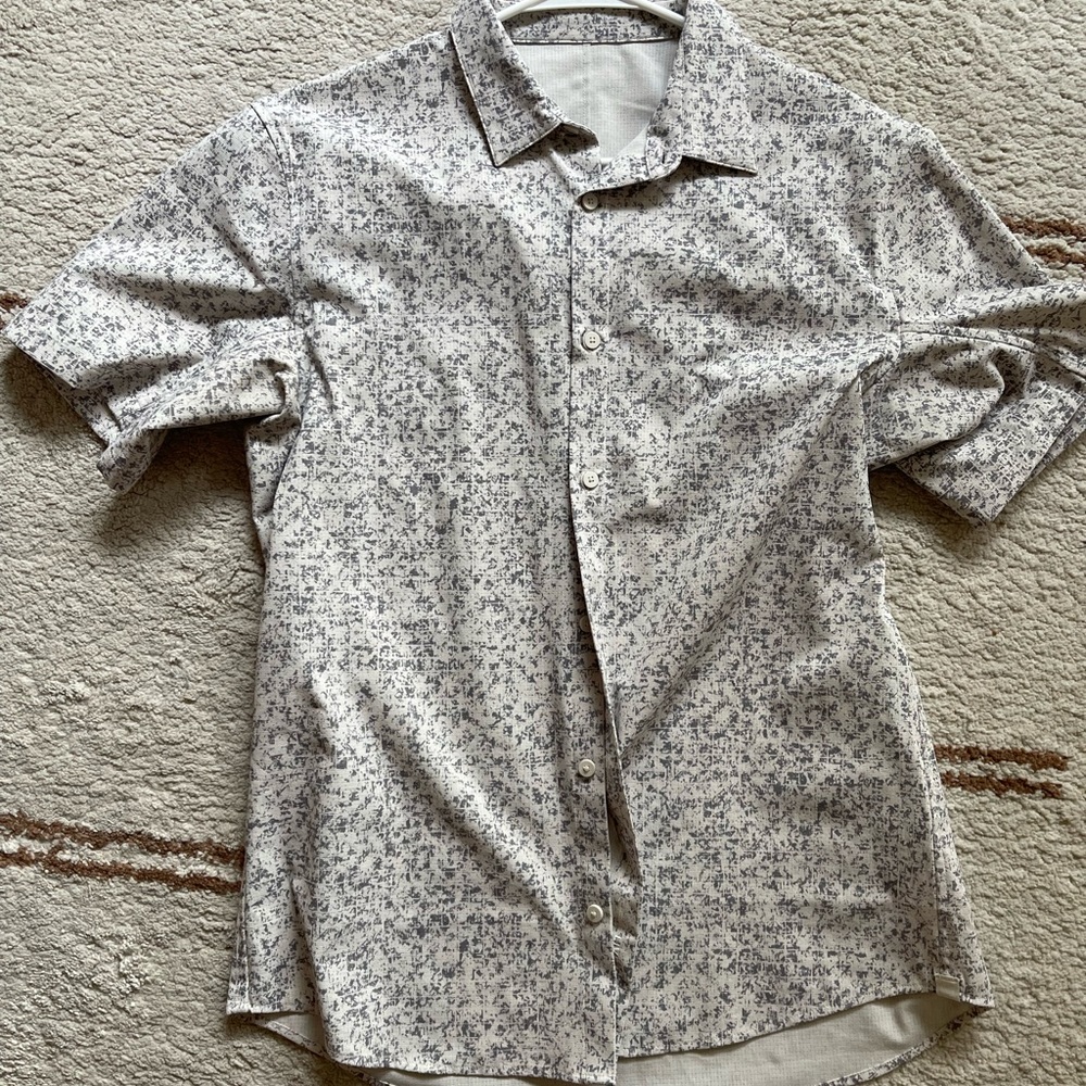 Lululemon Men’s Athletic Polo Shirt Size L